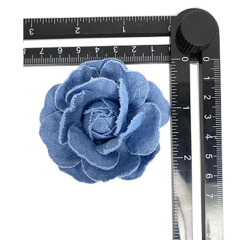 Custom bead embroidery shoes floral denim bow iron drill shoes floral jewelry women's shoes slippers children's shoes accessories to sample processing