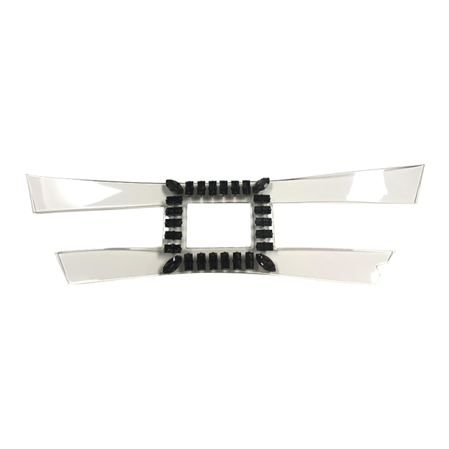 Hot new laser spot hot diamond jewelry women sandals children's upper semi-finished wholesale processing customization