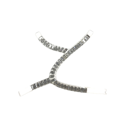 Hot new laser spot hot diamond jewelry women sandals children's upper semi-finished wholesale processing customization