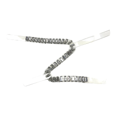 Hot new laser spot hot diamond jewelry women sandals children's upper semi-finished wholesale processing customization