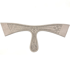 Korean version hot girl wind laser hose hot diamond jewelry women sandals upper semi-finished wholesale