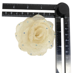 New Bohemia bead embroidery shoes floral fabric beaded women's shoes slippers children's shoes floral shoe buckle accessories to sample processing