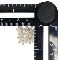 Custom shoe flower handmade beaded nail beaded shoe flower jewelry Women's shoes slippers children's shoes shoe buckle shoe upper accessories to sample processing