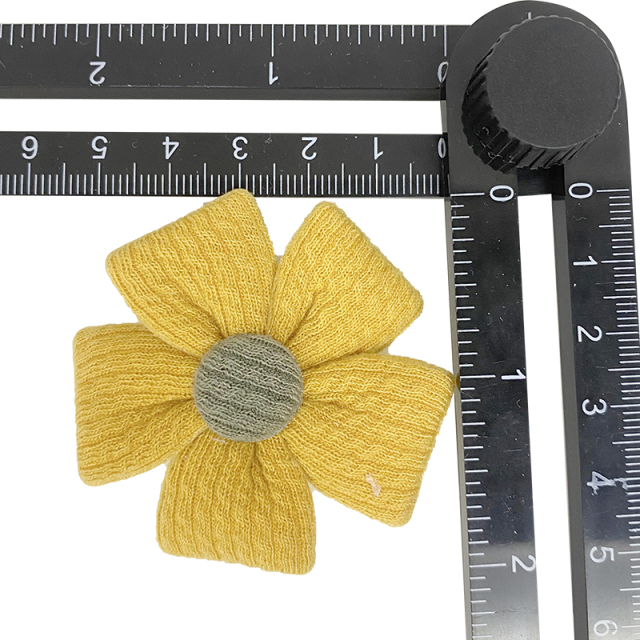 Custom rope embroidery shoes flower wool knitting crochet embroidery shoes flower jewelry women's shoes sandal face semi-finished accessories to sample processing