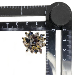 Custom shoe flower handmade beaded nail beaded shoe flower jewelry Women's shoes slippers children's shoes shoe buckle shoe upper accessories to sample processing