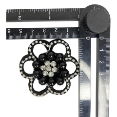 Women's shoes accessories hand-stitched nail beads shoes flower petal-like ornaments clothing shoes accessories processing custom wholesale