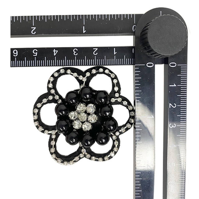 Women's shoes accessories hand-stitched nail beads shoes flower petal-like ornaments clothing shoes accessories processing custom wholesale