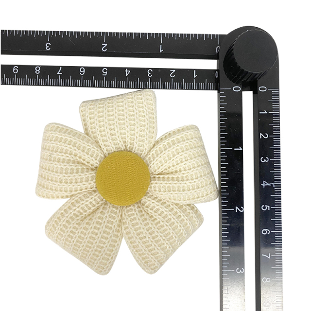 Custom rope embroidery shoes flower wool knitting crochet embroidery shoes flower jewelry women's shoes sandal face semi-finished accessories to sample processing