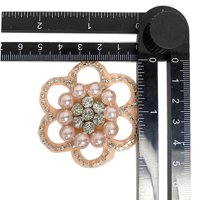 Women's shoes accessories hand-stitched nail beads shoes flower petal-like ornaments clothing shoes accessories processing custom wholesale