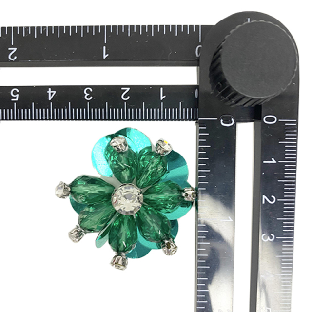 New Bohemia beaded beaded shoes floral beaded women's shoes slippers children's shoes floral shoe buckle accessories to sample processing