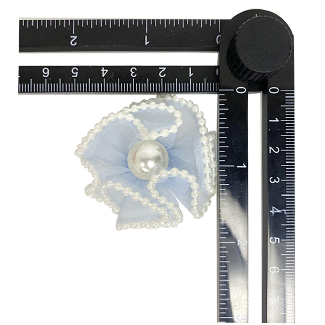 Custom beads embroidery shoes flower handmade mesh nail beads iron drill shoes flower jewelry women's shoes slippers children's shoes accessories to sample processing