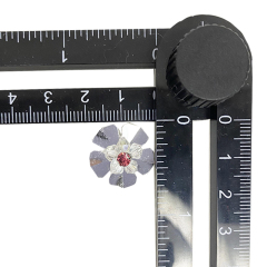 Custom shoe flower handmade beaded nail beaded shoe flower jewelry Women's shoes slippers children's shoes shoe buckle shoe upper accessories to sample processing