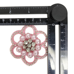 Women's shoes accessories hand-stitched nail beads shoes flower petal-like ornaments clothing shoes accessories processing custom wholesale