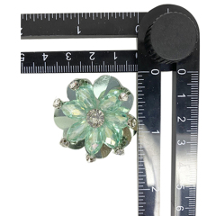 New Bohemia beaded beaded shoes floral beaded women's shoes slippers children's shoes floral shoe buckle accessories to sample processing