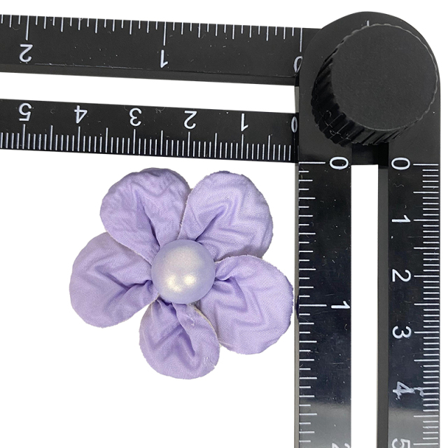 Custom shoe flower accessories cloth hand nail bead embossed shoes flower jewelry women's shoes sandal face semi-finished accessories to sample processing