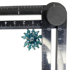 Custom shoe flower handmade beaded nail beaded shoe flower jewelry Women's shoes slippers children's shoes shoe buckle shoe upper accessories to sample processing