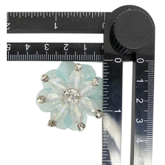 New Bohemia beaded beaded shoes floral beaded women's shoes slippers children's shoes floral shoe buckle accessories to sample processing