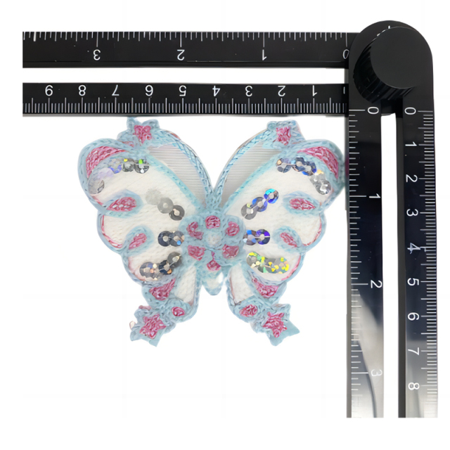 Custom beaded embroidery shoes flower hand-nailed wool embroidery shoes flower jewelry women's shoes slippers children's shoes accessories to sample processing