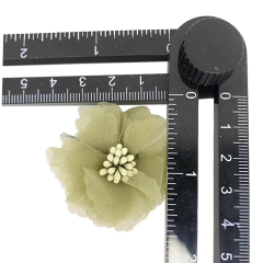 Custom boho nuevos zapatos bordados de perlas flores cosidas a mano adornos zapatos de mujer zapatillas zapatos de niño accesorios muestras procesadas