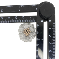 Custom boho nuevos zapatos bordados de perlas flores cosidas a mano adornos zapatos de mujer zapatillas zapatos de niño accesorios muestras procesadas