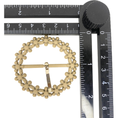 Novedades zapato flor espalda goma taladros bolsas zapato metálico hebillas zapato mujer zapatillas zapato flor zapato hebillas zapato flor material accesorios open mold custom