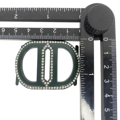 Novedades zapato flor espalda goma taladros bolsas zapato metálico hebillas zapato mujer zapatillas zapato flor zapato hebillas zapato flor material accesorios open mold custom