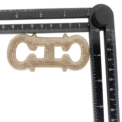 Novedades zapato flor espalda goma taladros bolsas zapato metálico hebillas zapato mujer zapatillas zapato flor zapato hebillas zapato flor material accesorios open mold custom