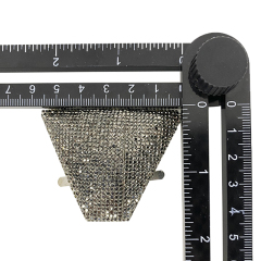 Novedades zapato flor espalda goma taladros bolsas zapato metálico hebillas zapato mujer zapatillas zapato flor zapato hebillas zapato flor material accesorios open mold custom