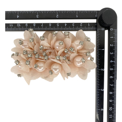 Novedades zapato flor espalda goma taladros bolsas zapato metálico hebillas zapato mujer zapatillas zapato flor zapato hebillas zapato flor material accesorios open mold custom