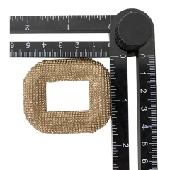 Novedades zapato flor espalda goma taladros bolsas zapato metálico hebillas zapato mujer zapatillas zapato flor zapato hebillas zapato flor material accesorios open mold custom