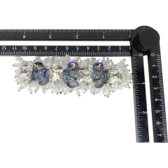 Novedades zapato flor espalda goma taladros bolsas zapato metálico hebillas zapato mujer zapatillas zapato flor zapato hebillas zapato flor material accesorios open mold custom