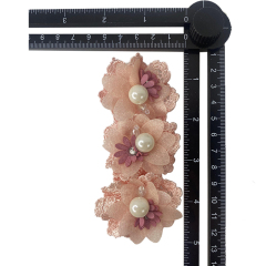 Zapatos personalizados flores hechos a mano con cuentas bordados clavos zapatos con cuentas adornos florales zapatos de mujer zapatillas zapatos de niño hebillas de zapatos accesorios de la parte superior procesamiento de muestras