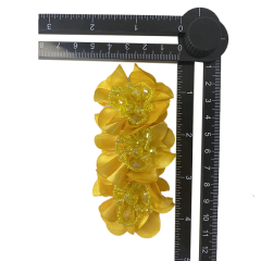 Zapatos personalizados flores hechos a mano con cuentas bordados clavos zapatos con cuentas adornos florales zapatos de mujer zapatillas zapatos de niño hebillas de zapatos accesorios de la parte superior procesamiento de muestras