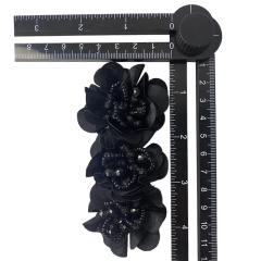 Zapatos personalizados flores hechos a mano con cuentas bordados clavos zapatos con cuentas adornos florales zapatos de mujer zapatillas zapatos de niño hebillas de zapatos accesorios de la parte superior procesamiento de muestras