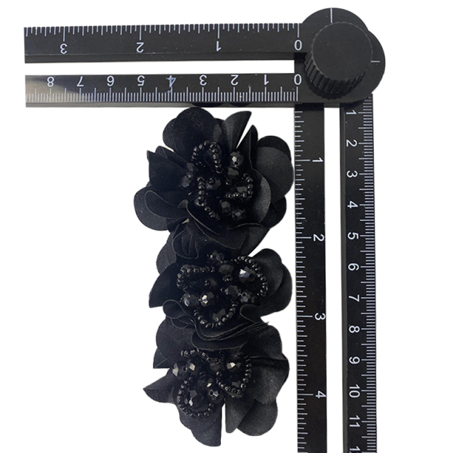 Zapatos personalizados flores hechos a mano con cuentas bordados clavos zapatos con cuentas adornos florales zapatos de mujer zapatillas zapatos de niño hebillas de zapatos accesorios de la parte superior procesamiento de muestras