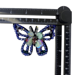 Zapatos personalizados flores hechos a mano con cuentas bordados clavos zapatos con cuentas adornos florales zapatos de mujer zapatillas zapatos de niño hebillas de zapatos accesorios de la parte superior procesamiento de muestras