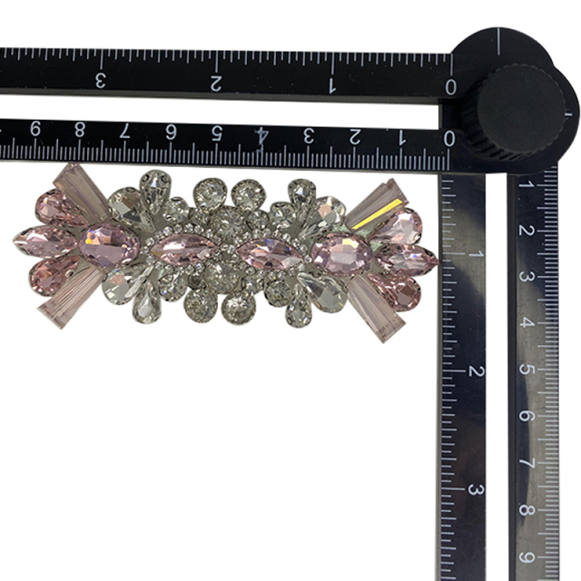 Zapatos personalizados flores hechos a mano con cuentas bordados clavos zapatos con cuentas adornos florales zapatos de mujer zapatillas zapatos de niño hebillas de zapatos accesorios de la parte superior procesamiento de muestras