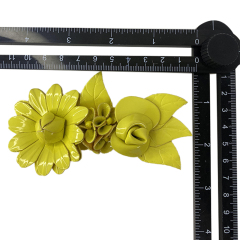 Zapatos personalizados flores hechos a mano con cuentas bordados clavos zapatos con cuentas adornos florales zapatos de mujer zapatillas zapatos de niño hebillas de zapatos accesorios de la parte superior procesamiento de muestras