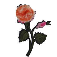 Europe and the United States new Bohemia beaded beaded embroidery shoes flower electric embroidery women's shoes slippers children's shoes flower shoe buckle accessories to sample processing custom