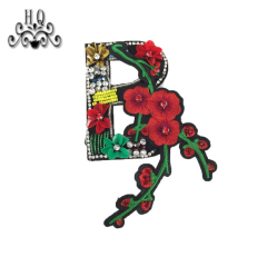 Europe and the United States new Bohemia beaded beaded embroidery shoes flower electric embroidery women's shoes slippers children's shoes flower shoe buckle accessories to sample processing custom