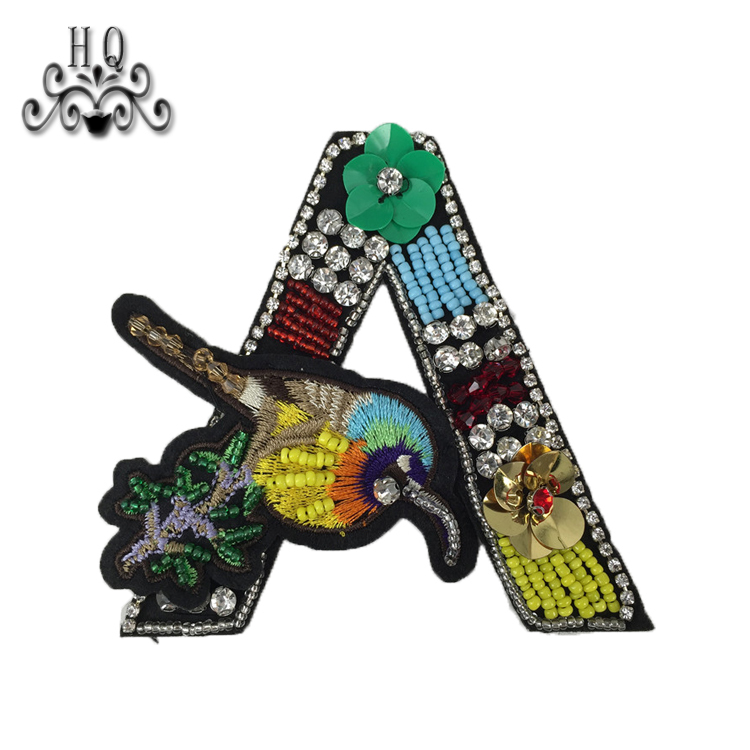 Europe and the United States new Bohemia beaded beaded embroidery shoes flower electric embroidery women's shoes slippers children's shoes flower shoe buckle accessories to sample processing custom