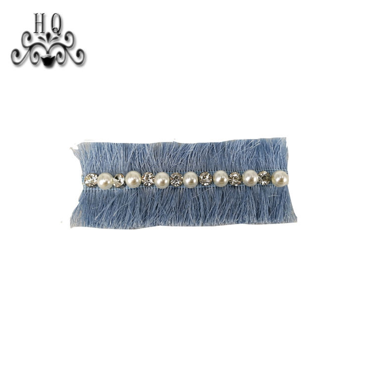 New sales of hand-stitched beaded craft sandals flower shoe material upper shoe buckle accessories