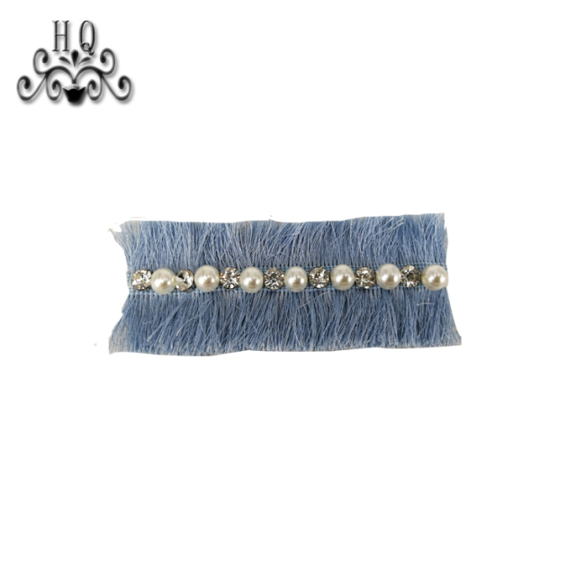New sales of hand-stitched beaded craft sandals flower shoe material upper shoe buckle accessories