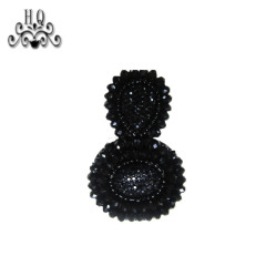 Hot sale of hand-stitched bead craft sandals shoes flower shoe material upper shoe buckle accessories processing customization