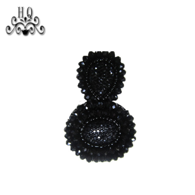 Hot sale of hand-stitched bead craft sandals shoes flower shoe material upper shoe buckle accessories processing customization