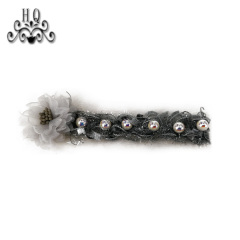 The hot sale of hand-stitched bead craft sandals shoes flower shoe material shoe buckle accessories