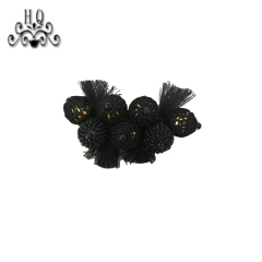 New sales of hand-stitched beaded craft sandals flower shoe material upper shoe buckle accessories