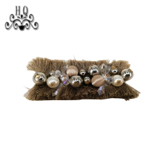 Europe and the United States new Bohemia beaded beaded shoes floral beaded women's shoes slippers children's shoes floral shoe buckle accessories to sample processing