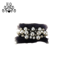 Europe and the United States new Bohemia beaded beaded shoes floral beaded women's shoes slippers children's shoes floral shoe buckle accessories to sample processing