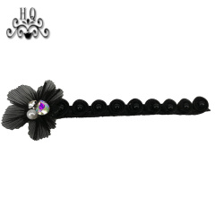 The hot sale of hand-stitched bead craft sandals shoes flower shoe material shoe buckle accessories